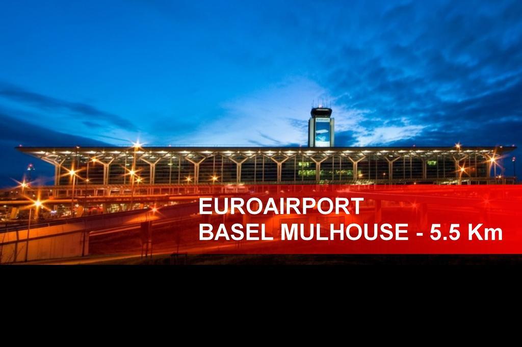 Hotel Restaurant Tivoli - Basel Airport Юненг Экстерьер фото